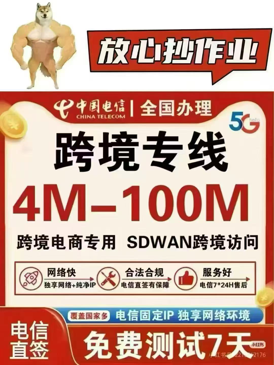 SDWAN国际专线-跨境电商-直播专用